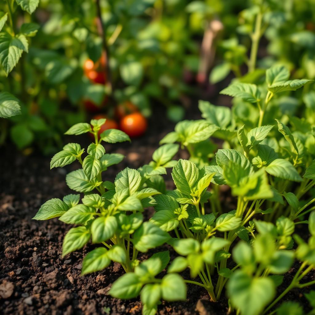 Organic vegetables and herbs at Cannorganix